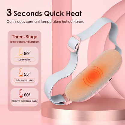 LunaRelief™ : La Ceinture Chauffante de Massage pour un Cycle sans Douleur