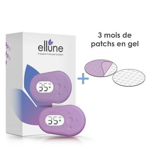 Pack Sérénité Ellune - Soulagement Instantané des Douleurs Menstruelles