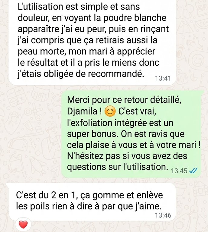 Gomme Magique — Épilation Douce & Peau Soyeuse