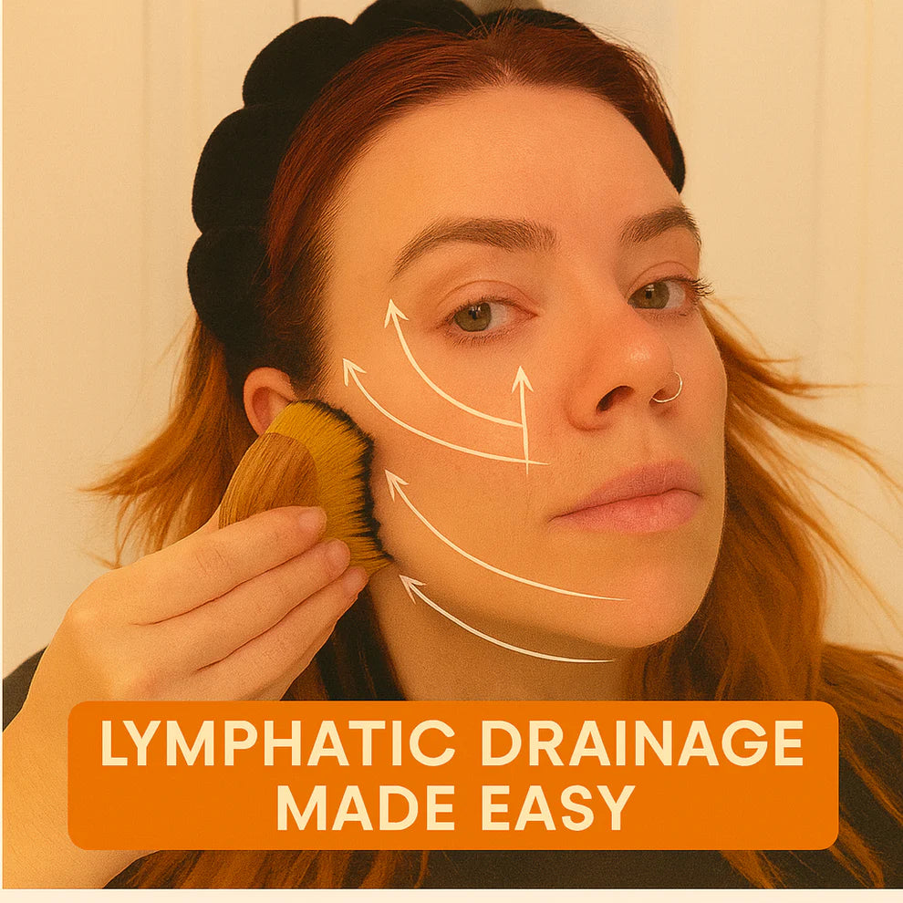 Brosse Visage Draineuse Lymphatique