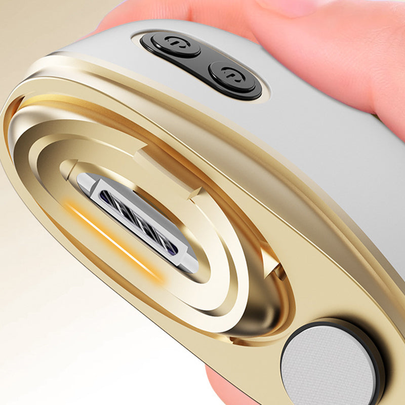 NailPro™ : Coupe-Ongles Électrique 2-en-1 et Polisseur Haute Précision